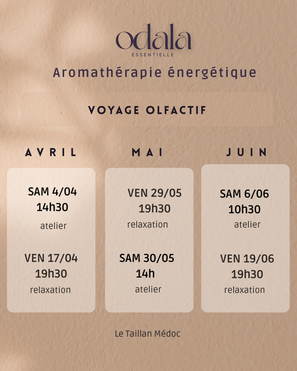 Atelier & Voyage olfactif